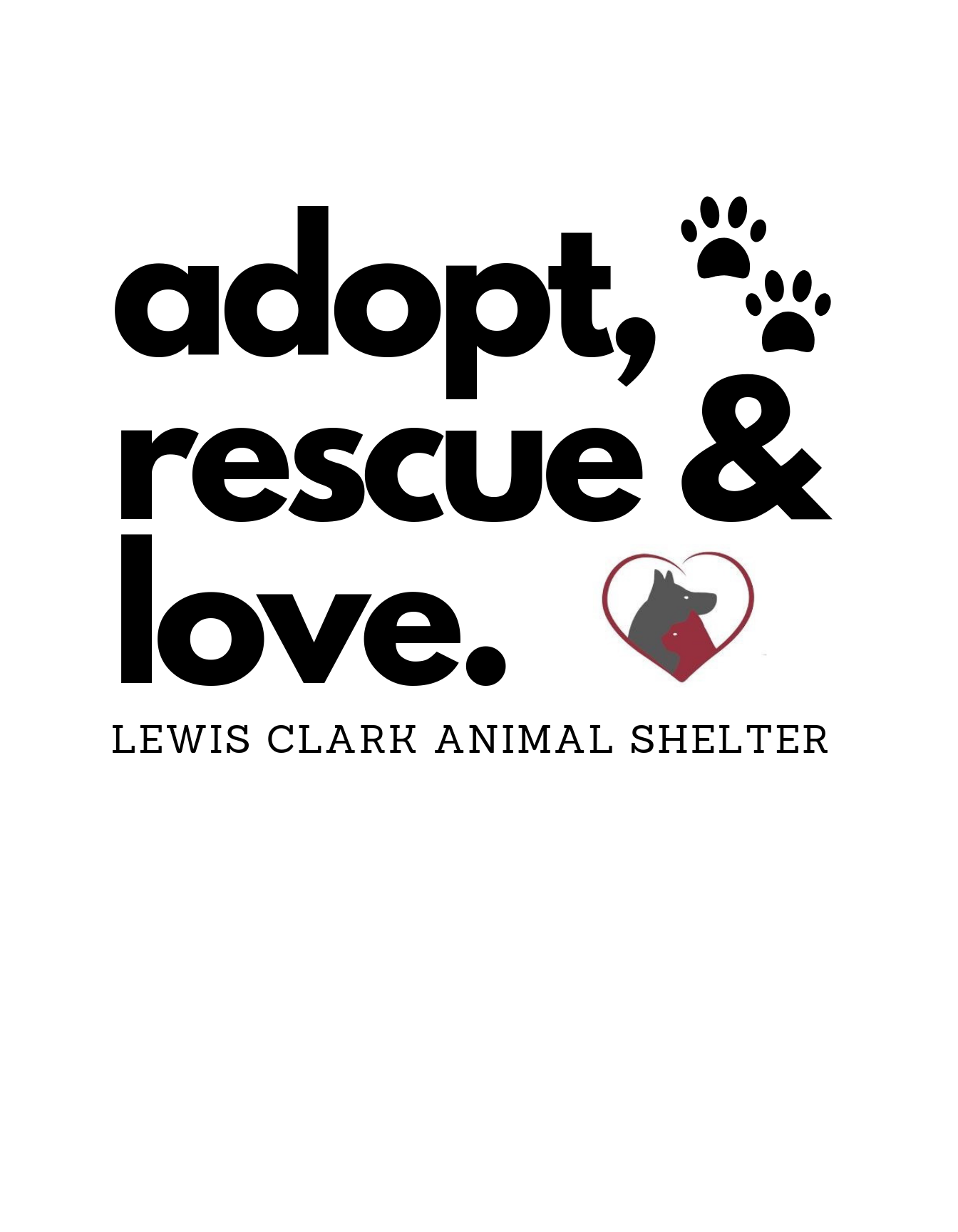 LCAS Apparel | Lewis Clark Animal Shelter